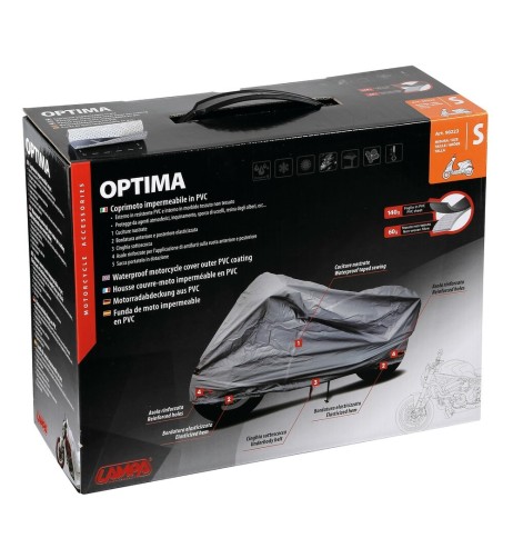 Coprimoto in PVC doppio strato impermeabile taglia S L183xW89xH119