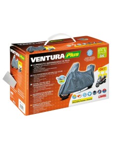 Coprimoto Ventura Plus moto scooter con parabrezza e bauletto 203x119x89cm