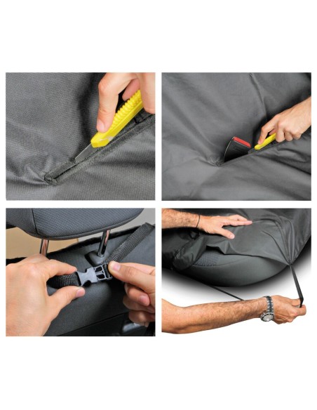 Coprisedile posteriore protezione trasporto auto 145x117cm