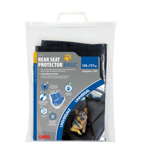 Coprisedile posteriore protezione trasporto auto 145x117cm