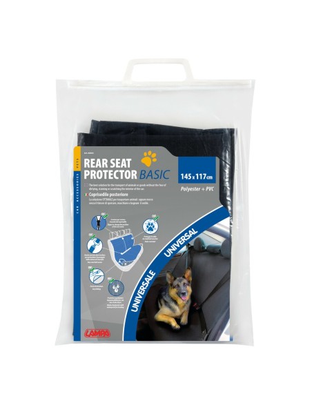 Coprisedile posteriore protezione trasporto auto 145x117cm