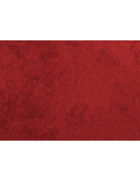 Coprisedile singolo camion poliestere e similpelle rosso nero ELISA