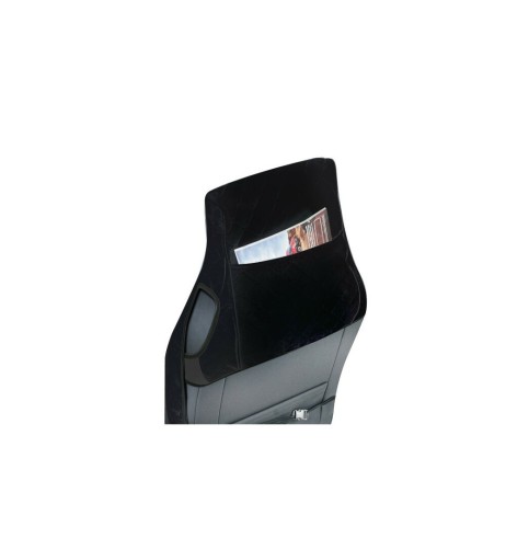 Coprisedile singolo fodera in similpelle nero beige per camion