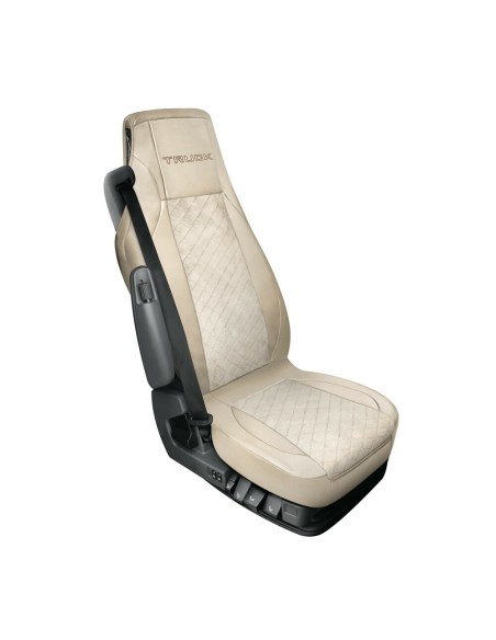 Coprisedile universale camion in microfibra Lolita Panna