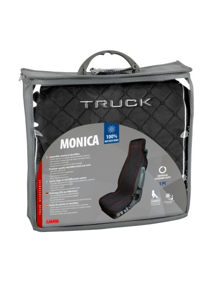 Coprisedile universale camion in microfibra Monica Antracite