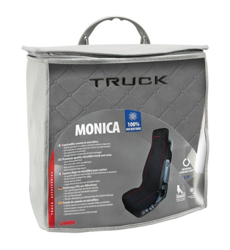 Coprisedile universale camion in microfibra Monica Grigio