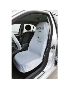 Coprisedili tela polietilene dispenser 100pz meccanici carrozzieri