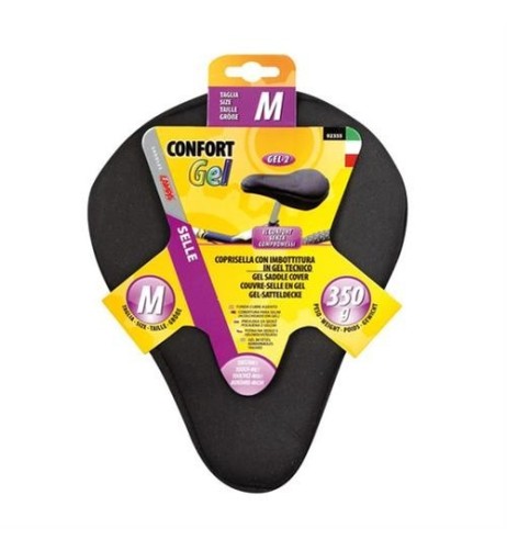 Coprisella bici con imbottitura comfort gel 25x19 5cm taglia M