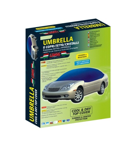 Copritetto cristalli parasole auto impermeabile taglia M