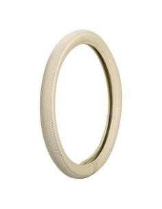 Coprivolante auto universale 37 39cm in similpelle Duo Grip Beige 2