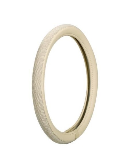 Coprivolante auto universale 37 39cm in similpelle Duo Grip Beige