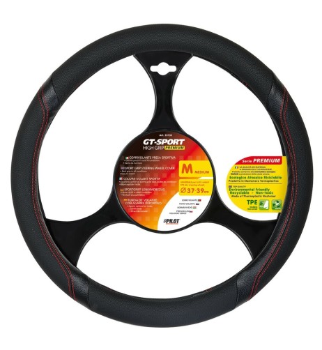 Coprivolante auto universale 37 39cm in similpelle GT Sport