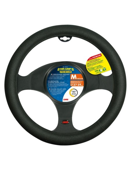 Coprivolante auto universale in poliestere atossico Air Grip nero 37 39cm