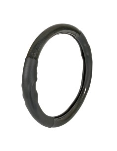 Coprivolante auto universale in similpelle carbon look Nova 37 39cm 2