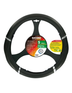 Coprivolante auto universale in similpelle ergonomico Katana 35 37cm