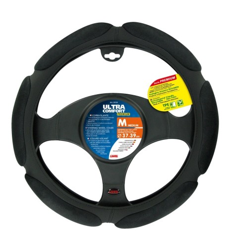 Coprivolante auto universale in similpelle traforata Ultra Comfort 37 39cm