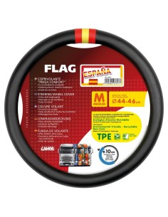 Coprivolante camion in similpelle Flag Espana taglia M 44 46cm