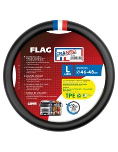 Coprivolante camion in similpelle Flag France taglia L 46 48cm
