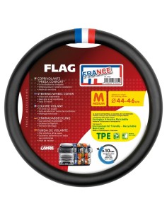 Coprivolante camion in similpelle Flag France taglia M 44 46cm