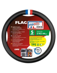 Coprivolante camion in similpelle Flag France taglia S 42 44cm