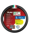 Coprivolante camion in similpelle Flag Italia taglia L 46 48cm