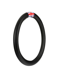 Coprivolante camion in similpelle Flag UK taglia L 46 48cm 2