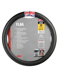 Coprivolante camion in similpelle Flag UK taglia M 44 46cm