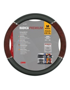 Coprivolante camion in TPE con inserti in radica look 44 46cm