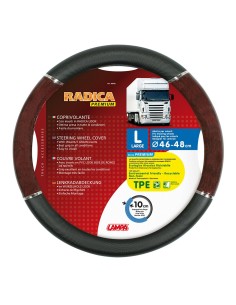 Coprivolante camion in TPE con inserti in radica look 46 48cm