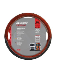 Coprivolante camion in TPE con inserti in radica look Club 49 51cm