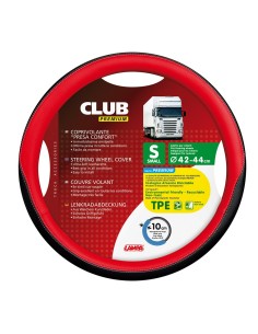 Coprivolante camion in TPE similpelle Rosso Club Premium 42 44cm