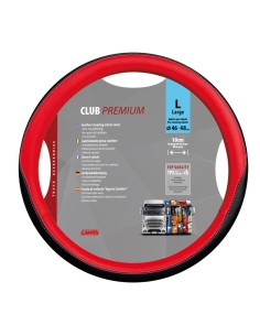 Coprivolante camion in TPE similpelle Rosso Club Premium 46 48cm