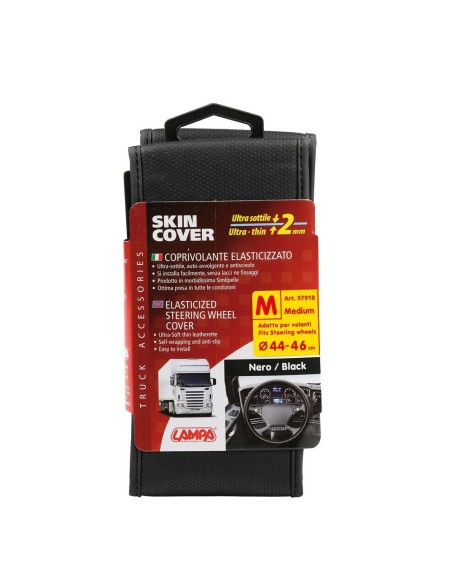 Coprivolante elasticizzato Camion ultra sottile Nero 44 46cm