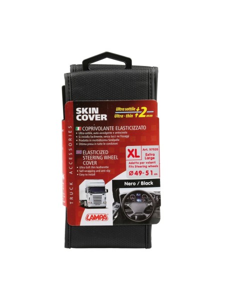 Coprivolante elasticizzato Camion ultra sottile Nero 49 51cm