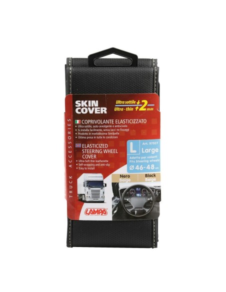 Coprivolante elasticizzato Camion ultra sottile Nero Beige 44 46cm