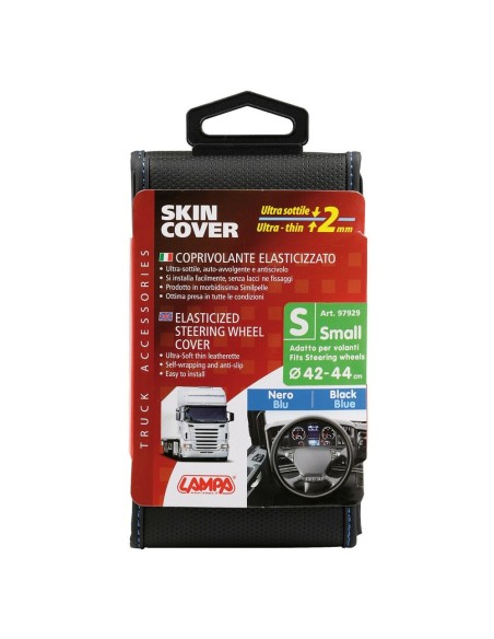 Coprivolante elasticizzato Camion ultra sottile Nero Blu 42 44cm
