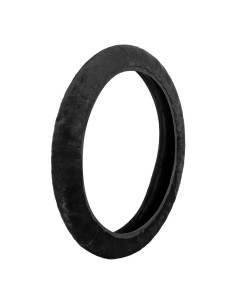 Coprivolante elasticizzato in pelliccia sintetica 36 42cm Nero  2