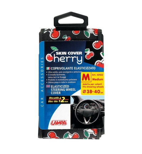 Coprivolante elasticizzato in poliestere Skin Cover Ciliege 38 40cm