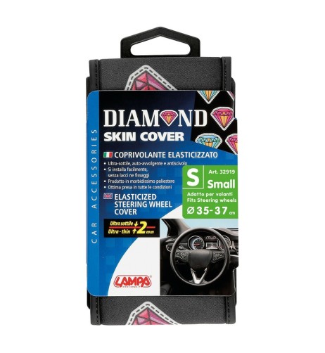 Coprivolante elasticizzato in poliestere Skin Cover Diamond 35 37cm