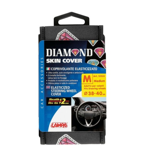 Coprivolante elasticizzato in poliestere Skin Cover Diamond 38 40cm