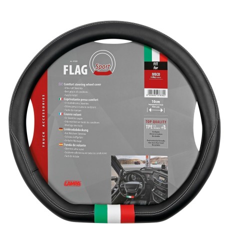 Coprivolante Flag Italia su misura Iveco S Way dal 2019