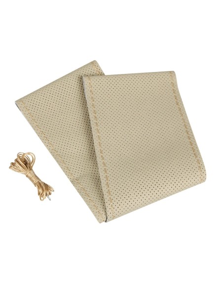 Coprivolante in pelle da cucire mod Premium II volante da 37 39cm Beige