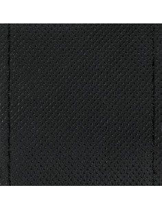 Coprivolante in pelle da cucire mod Premium II volante da 37 39cm Nero