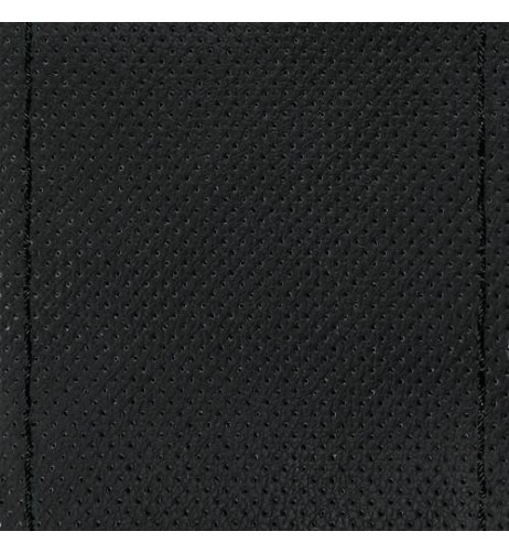 Coprivolante in pelle da cucire mod Premium II volante da 37 39cm Nero