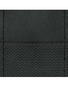 Coprivolante in pelle da cucire mod Sport volante da 37 39cm Nero 2