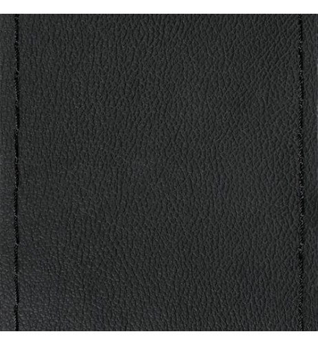 Coprivolante in pelle da cucire mod Standard volante da 37 39cm Nero
