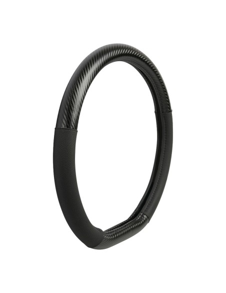 Coprivolante per volanti sportivi in Similpelle carbon 35 37cm