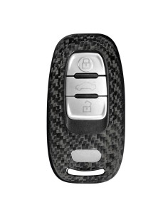 Cover in vera fibra di carbonio per chiavi auto Audi 2