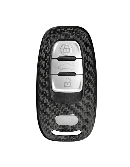 Cover in vera fibra di carbonio per chiavi auto Audi 2