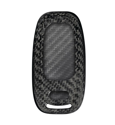 Cover in vera fibra di carbonio per chiavi auto Audi 2